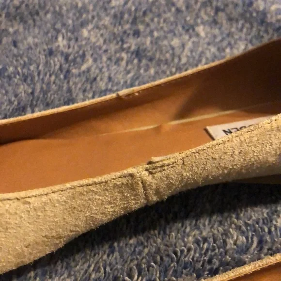 Steve Madden Cream/Tan Flats “Emilie” Size: 9.5 ⚠️modified⚠️ - Picture 7 of 7